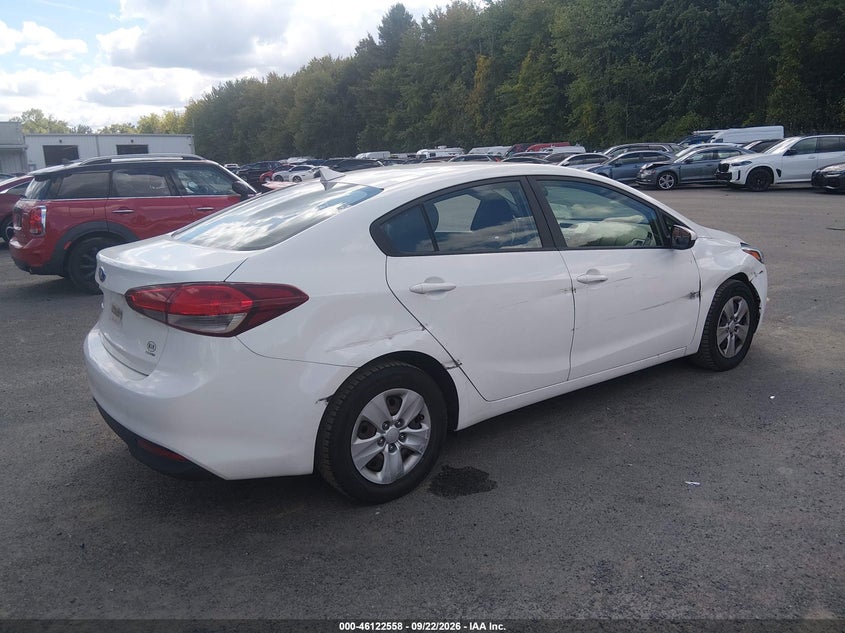 Vin: 3kpfk4a78je272831, lot: 46622278, kia forte lx 20184