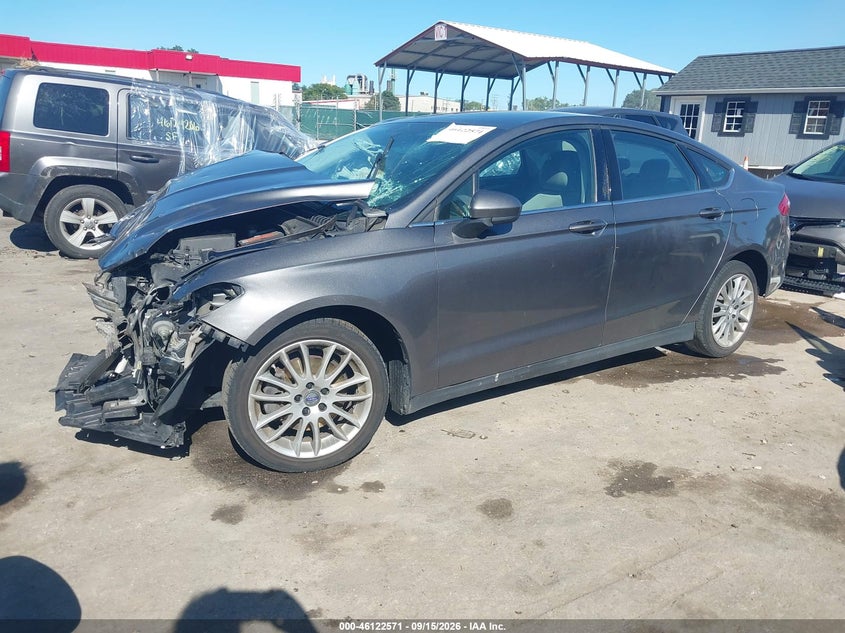 2014 Ford Fusion, Front End, IAAI, VIN 1FA6P0G73E5398409 — photo 2