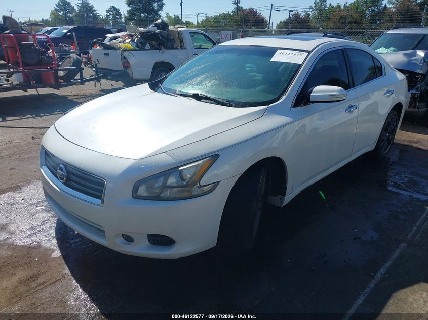 Vin: 1n4aa5ap6ec478493, lot: 46622297, nissan maxima 3.5 s 20142