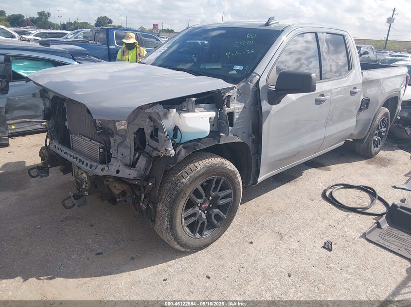 Vin: 1gtrucek4rz370464, lot: 46622304, gmc sierra 1500 4wd  standard box elevation with 3sb 20242