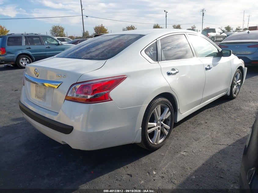 Vin: 1n4bl3ap8dn543110, lot: 46622332, nissan altima 3.5 s 20134