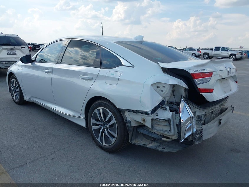Vin: 1hgcv3f56ka006709, lot: 46622335, honda accord hybrid ex-l 20193