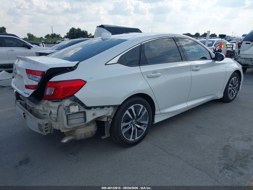Vin: 1hgcv3f56ka006709, lot: 46622335, honda accord hybrid ex-l 20194