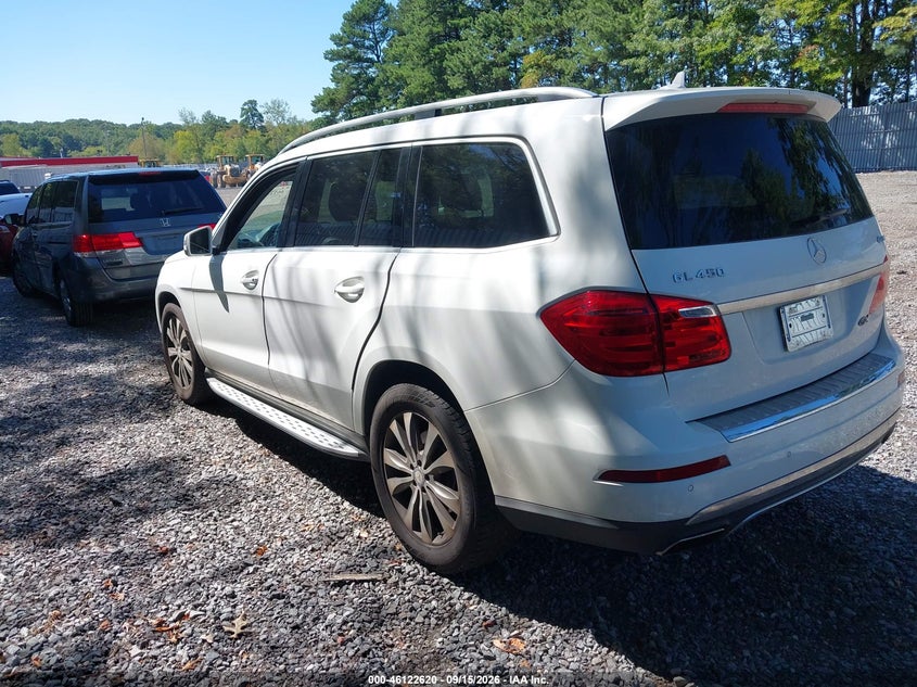 Vin: 4jgdf7ce2ea303651, lot: 46622340, mercedes-benz gl 450 4matic 20143