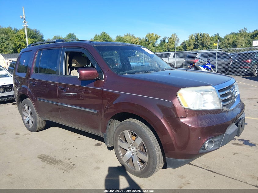Vin: 5fnyf4h95db013992, lot: 46622341, honda pilot touring 2013 img_1
