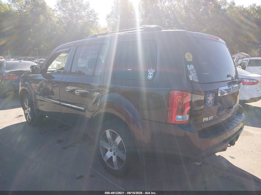 Vin: 5fnyf4h95db013992, lot: 46622341, honda pilot touring 20133