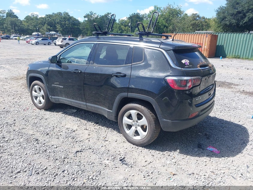 Vin: 3c4njdbb2kt734847, lot: 46622362, jeep compass latitude 4x4 20193