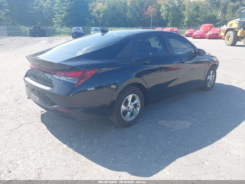 Vin: kmhll4ag2mu160740, lot: 46622375, hyundai elantra se 20214