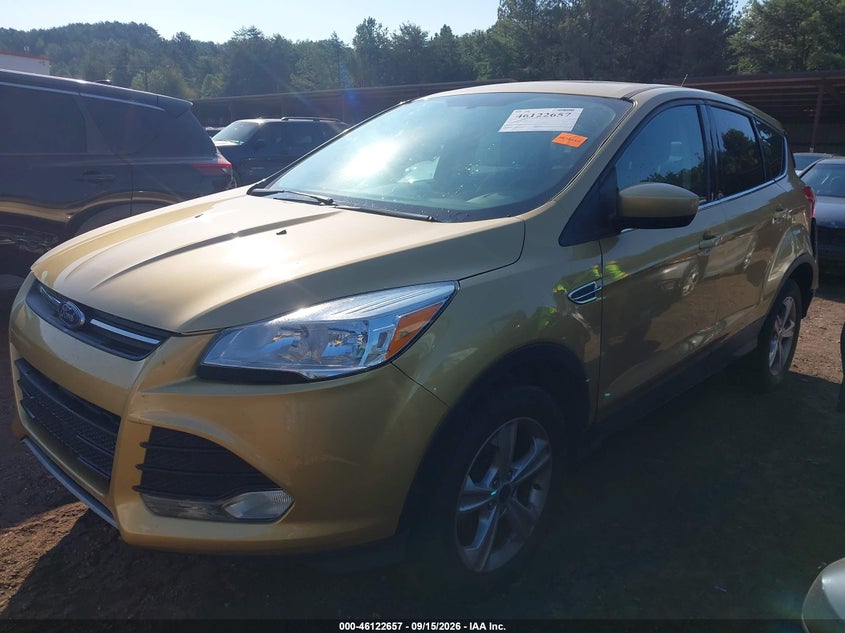 Vin: 1fmcu0g74fua01881, lot: 46622377, ford escape se 20152