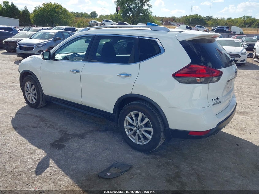 Vin: knmat2mt3hp604091, lot: 46622386, nissan rogue sv 20173