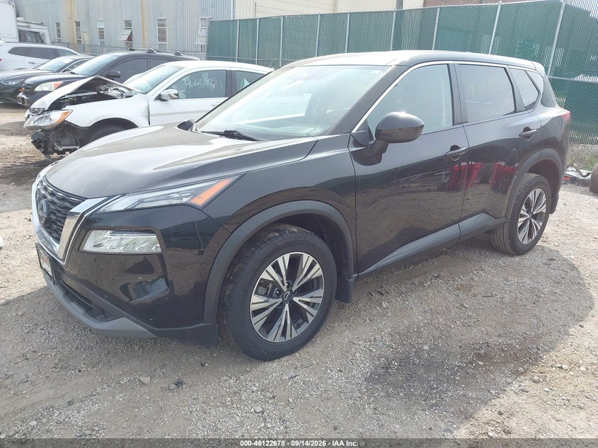 Vin: jn8bt3bbxpw193530, lot: 46622398, nissan rogue sv intelligent awd 20232