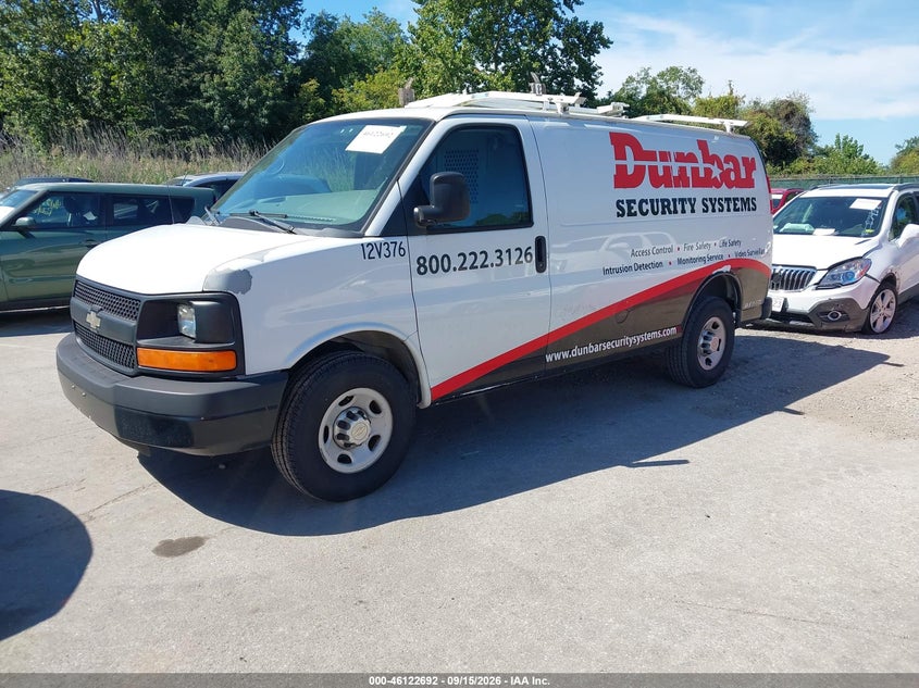 CHEVROLET EXPRESS 3500 2012 VIN 1GCZGTCG9C1184639
