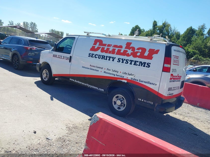 CHEVROLET EXPRESS 3500 2012 VIN 1GCZGTCG9C1184639