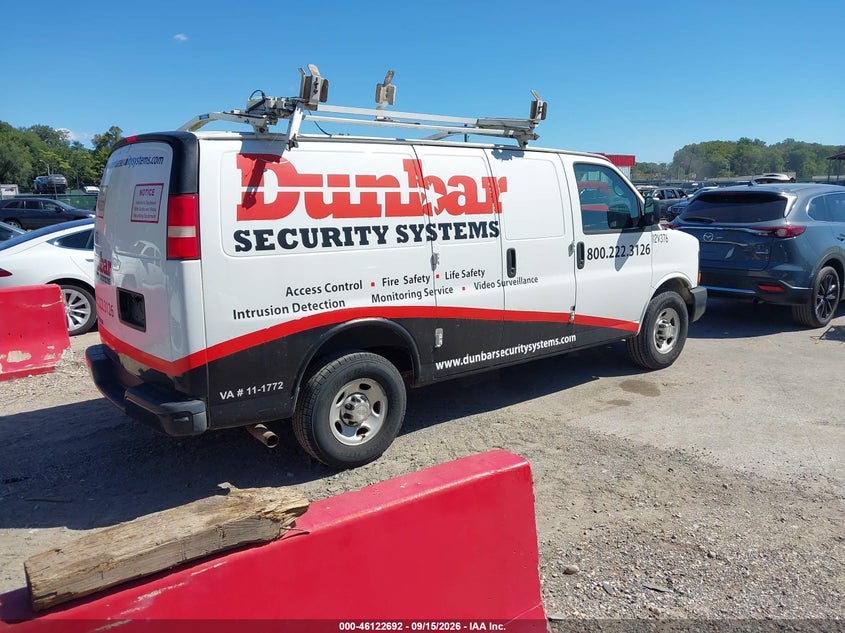 CHEVROLET EXPRESS 3500 2012 VIN 1GCZGTCG9C1184639