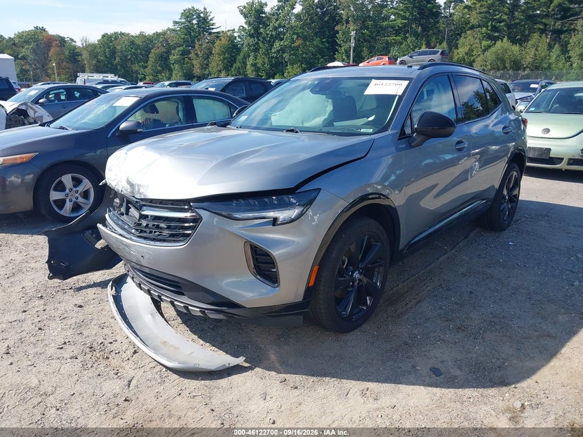 Vin: lrbfzmr48pd165728, lot: 46622421, buick envision preferred awd 20232