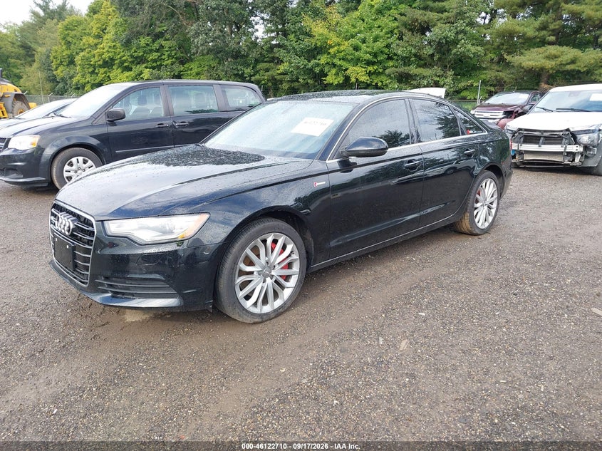 Vin: waufgbfc5en124016, lot: 46622430, audi a6 3.0t premium plus 20142
