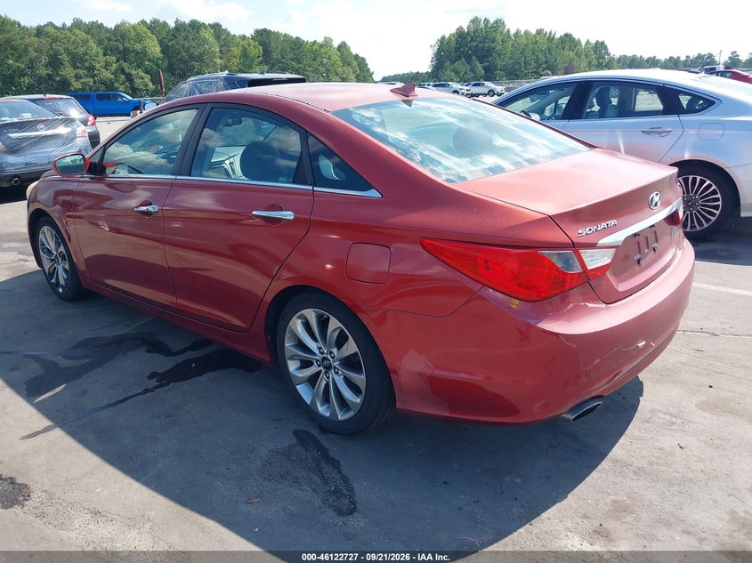 Vin: 5npec4ab3ch400596, lot: 46622447, hyundai sonata se 2.0t 20123