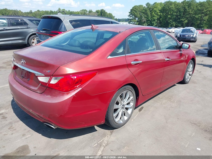Vin: 5npec4ab3ch400596, lot: 46622447, hyundai sonata se 2.0t 20124