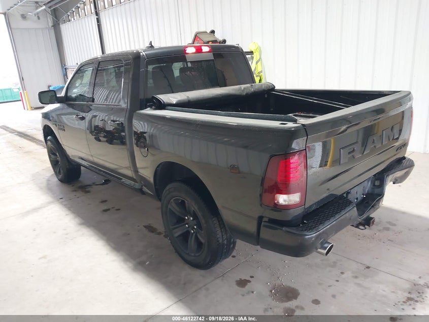 Vin: 1c6rr7mt7hs795551, lot: 46622462, ram 1500 night  4x4 5'7 box 20173