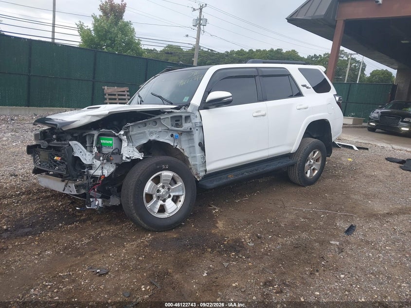 Vin: jtebu5jr3l5829994, lot: 46622463, toyota 4runner trd off road premium 20202