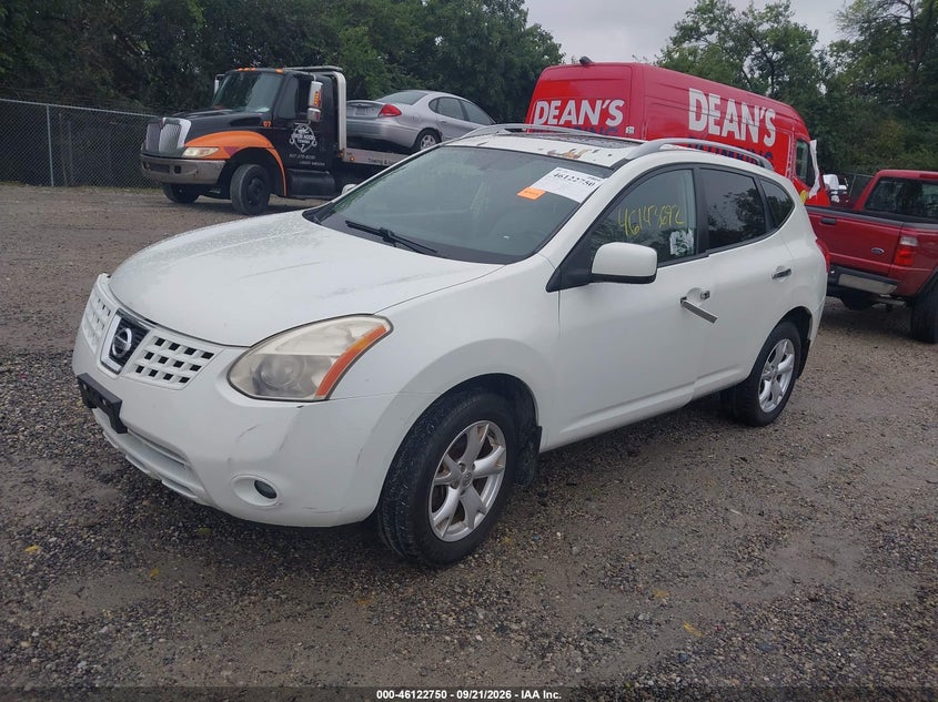 Vin: jn8as5mv6aw124424, lot: 46622470, nissan rogue sl 20102