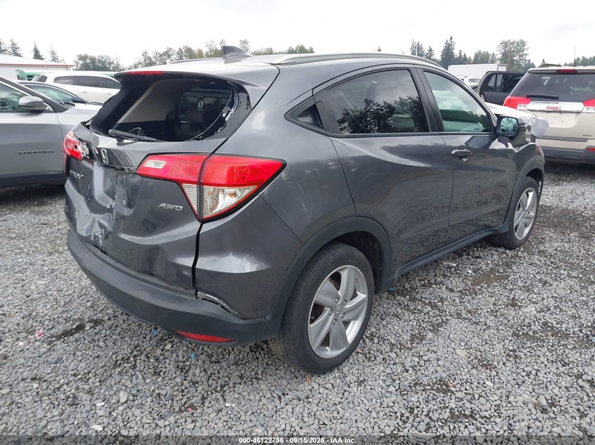 Vin: 3czru6h51km734462, lot: 46622476, honda hr-v ex 20194