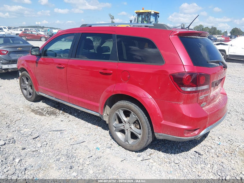 Vin: 3c4pddgg3ft633794, lot: 46622477, dodge journey crossroad 20153