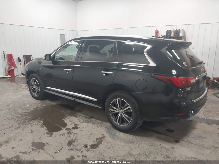 Vin: 5n1al0mm3gc507536, lot: 46622480, infiniti qx60 20163