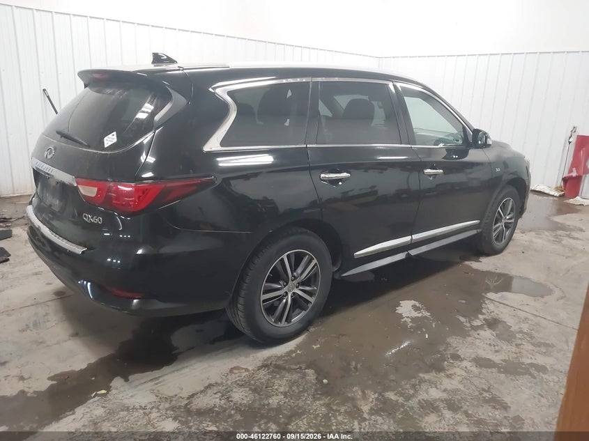 Vin: 5n1al0mm3gc507536, lot: 46622480, infiniti qx60 20164