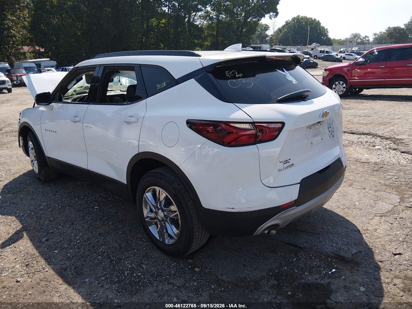 Vin: 3gnkbdrs7ms505697, lot: 46622485, chevrolet blazer fwd 3lt 20213