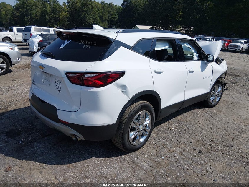 Vin: 3gnkbdrs7ms505697, lot: 46622485, chevrolet blazer fwd 3lt 20214