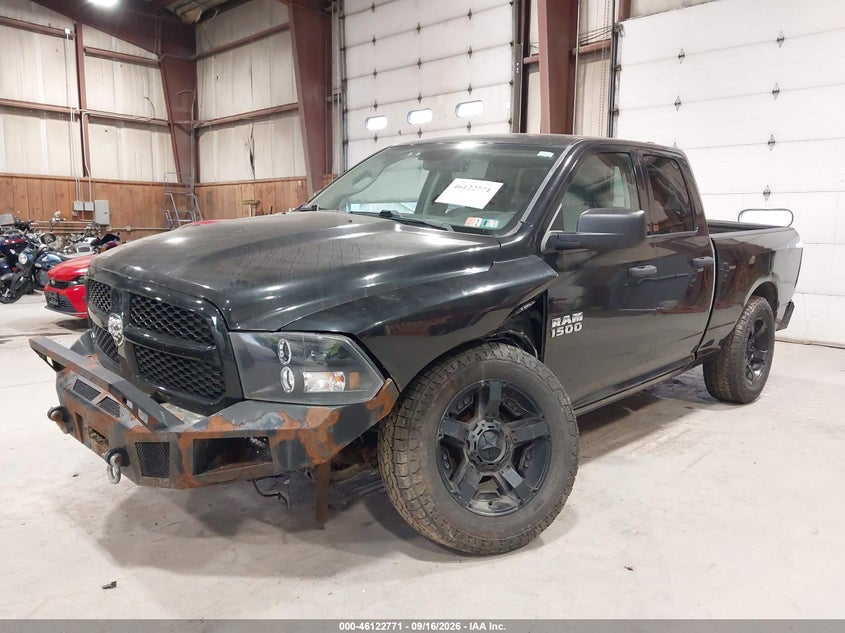 Vin: 1c6rr7ft7js175866, lot: 46622492, ram 1500 express  4x4 6'4 box 20182