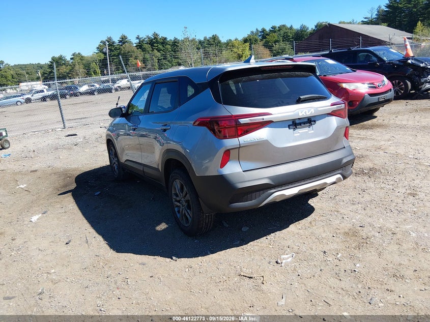 Vin: kndepcaa7n7239165, lot: 46622493, kia seltos lx 20223