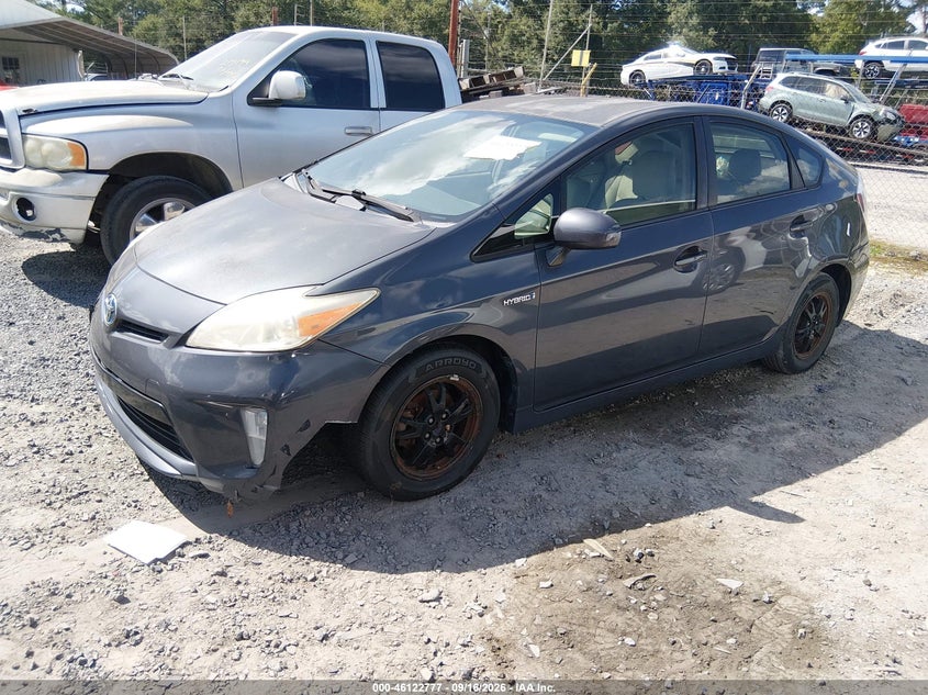 Vin: jtdkn3du2c1558780, lot: 46622497, toyota prius three 20122