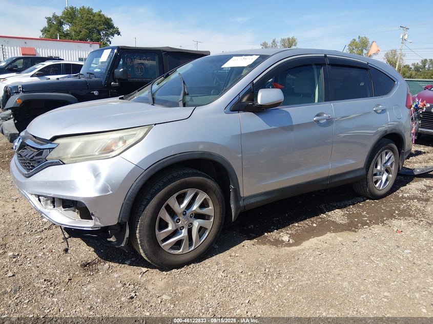 2015 Honda CR-V, Front End, IAAI, VIN 5J6RM4H5XFL040221 — photo 2