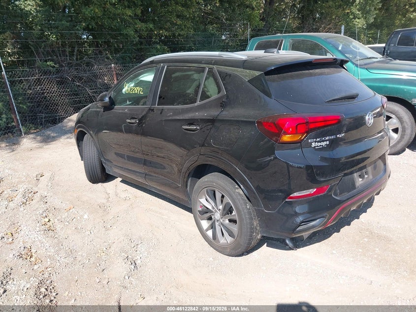 Vin: kl4mmdsl2nb102412, lot: 46622562, buick encore gx fwd select 20223