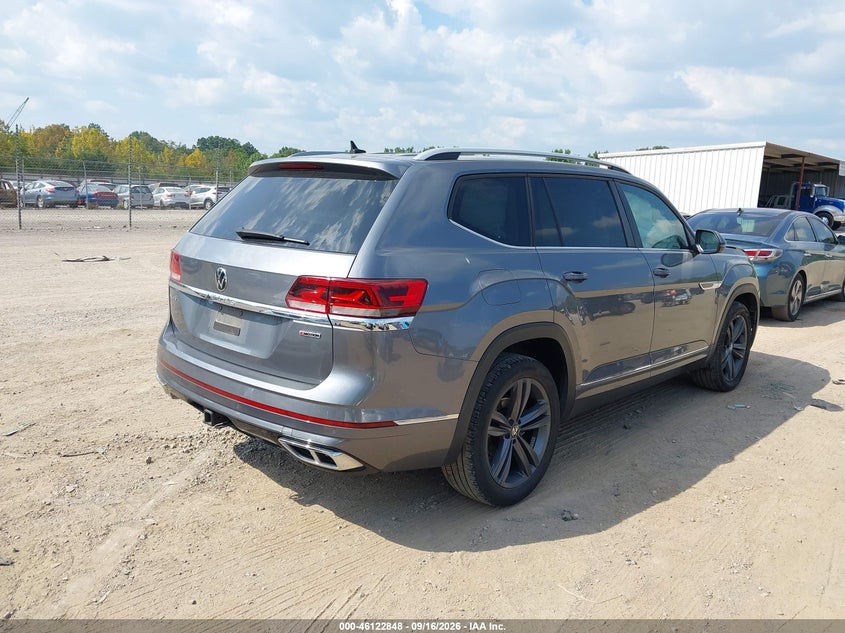Vin: 1v2ar2ca7nc506617, lot: 46622568, volkswagen atlas 3.6l v6 sel r-line 20224