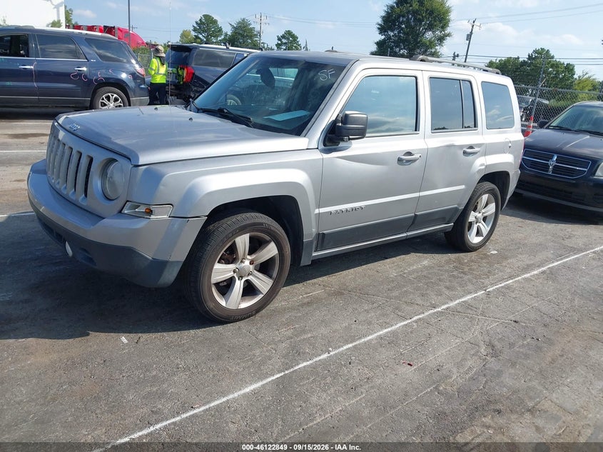 Vin: 1c4njpfa4gd615083, lot: 46622569, jeep patriot latitude 20162