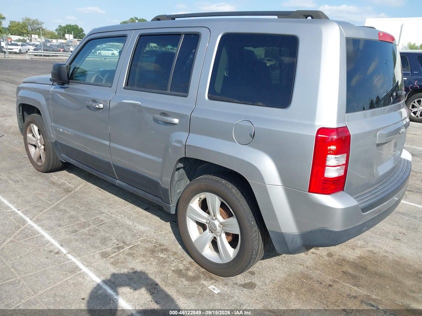 Vin: 1c4njpfa4gd615083, lot: 46622569, jeep patriot latitude 20163