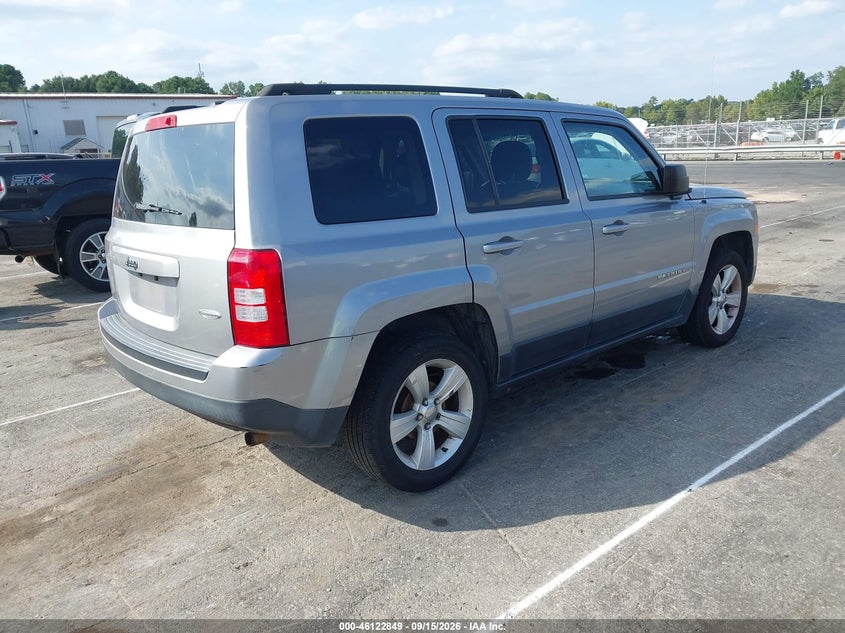 Vin: 1c4njpfa4gd615083, lot: 46622569, jeep patriot latitude 20164