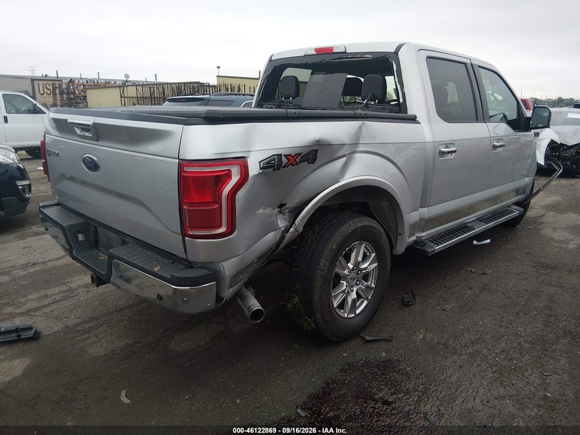 Vin: 1ftew1eg3hfb75562, lot: 46622589, ford f-150 lariat 20174