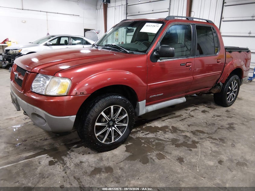 2002 Ford Explorer Sport Trac, Left Side, IAAI, VIN 1FMZU77EX2UB22314 — photo 2