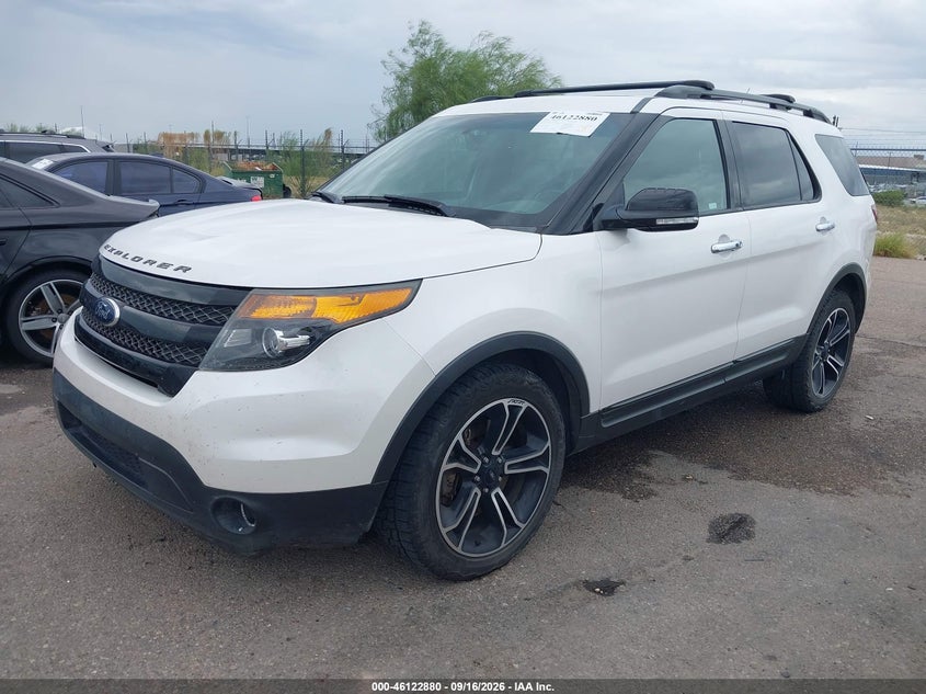 Vin: 1fm5k8gtxegc24224, lot: 46622600, ford explorer sport 20142