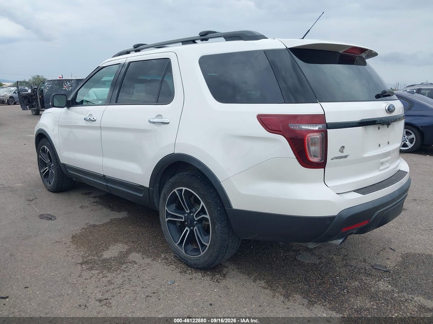 Vin: 1fm5k8gtxegc24224, lot: 46622600, ford explorer sport 20143