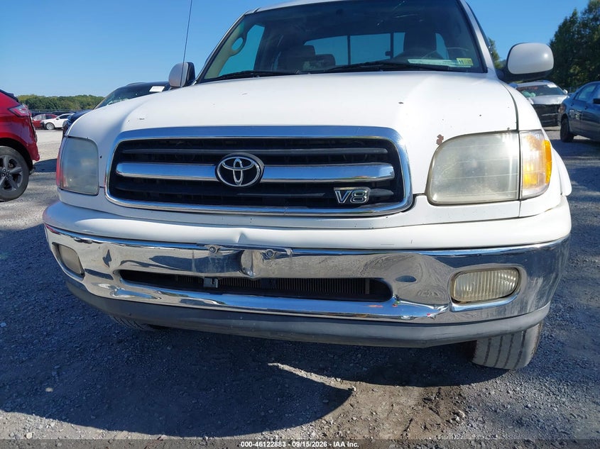 TOYOTA TUNDRA 2000 VIN 5TBBT481XYS079117