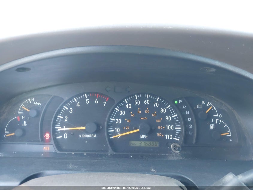 TOYOTA TUNDRA 2000 VIN 5TBBT481XYS079117