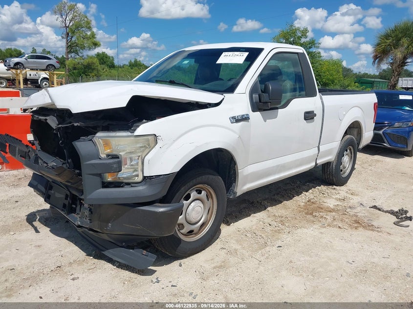 Vin: 1ftmf1c8xgke26395, lot: 46622655, ford f-150 xl 20162