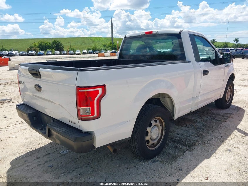 Vin: 1ftmf1c8xgke26395, lot: 46622655, ford f-150 xl 20164