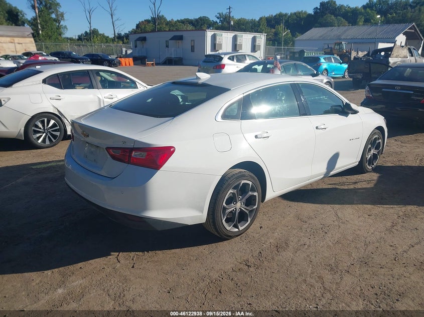 Vin: 1g1zd5stxrf207319, lot: 46622659, chevrolet malibu fwd 1lt 20244