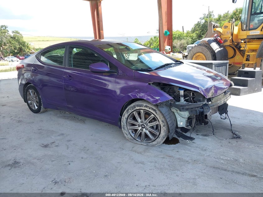 Vin: 5npdh4ae6fh585903, lot: 46622669, hyundai elantra se 2015 img_1